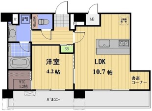 プロスペクト恩賜公園の物件間取画像